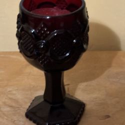 Avon Cope COD Ruby Goblet