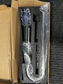 FZONE Stainless Steel Lily Pipe Inflow and Outflow Work with 16/22mm Filter Hoses, Ideal for Aquarium Plant Tanks, with Acrylic Pipe Fixer(16mm)