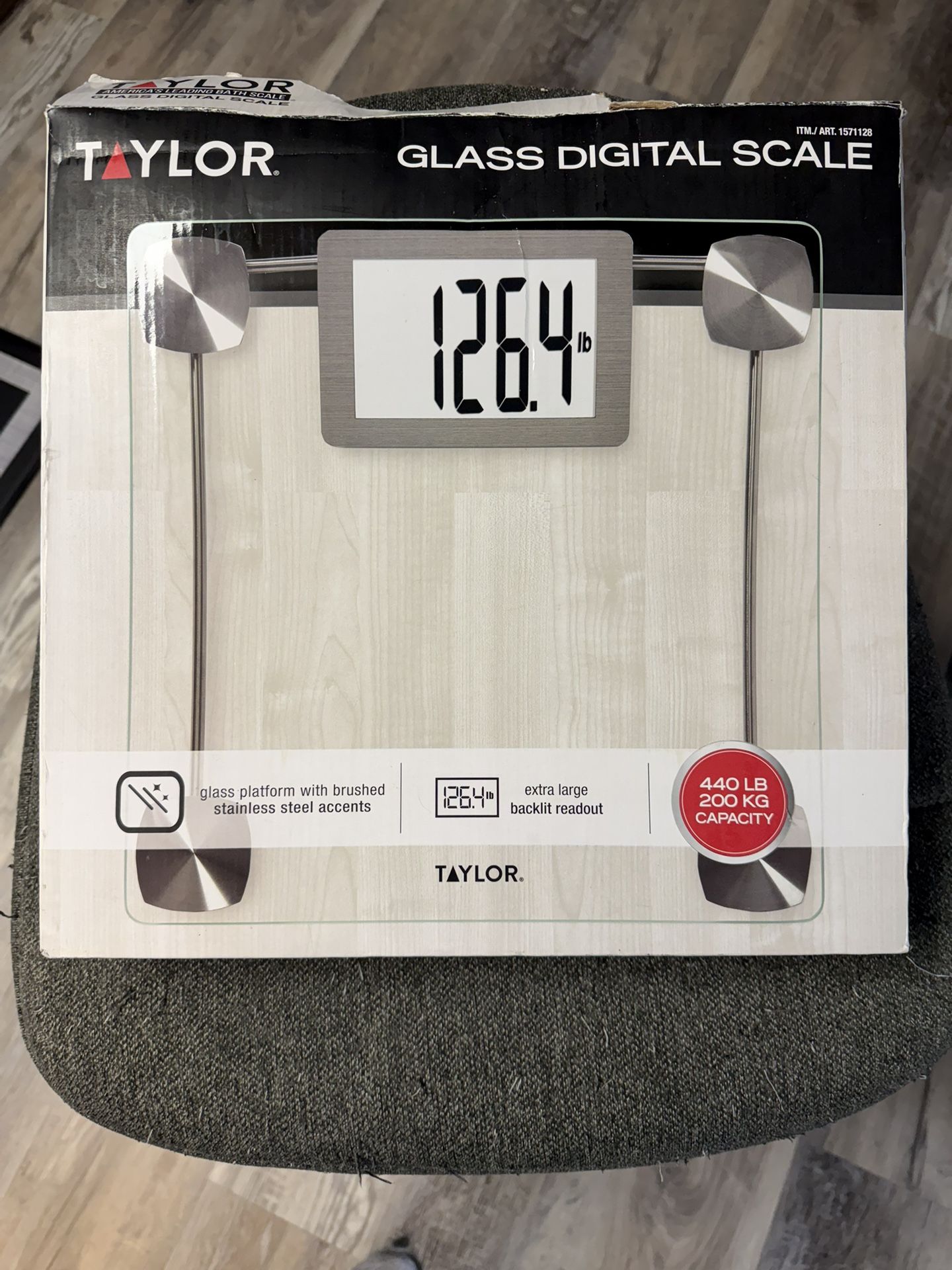 Taylor- Glass Digital Scale