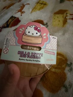 Hello kitty dumpling glow in the dark