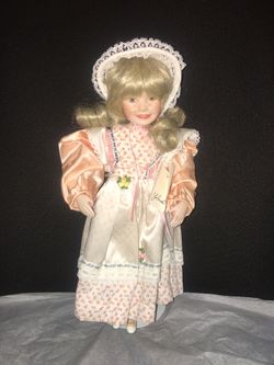 Porcelain doll Children from Mother Goose collection