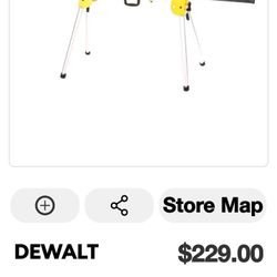 DeWalt Miter Saw Stand New