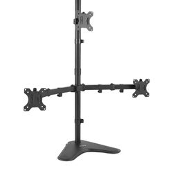 VIVO triple computer monitor stand