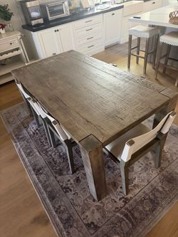 Restoration Hardware Table + 6 Chairs
