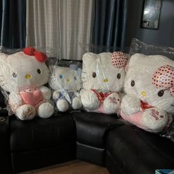 NEW Hello Kitty Plushies - 18" & 30"