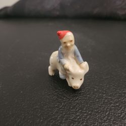 Leprechaun porcelain miniature