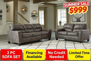 2 PC SOFA AND LOVESEAT