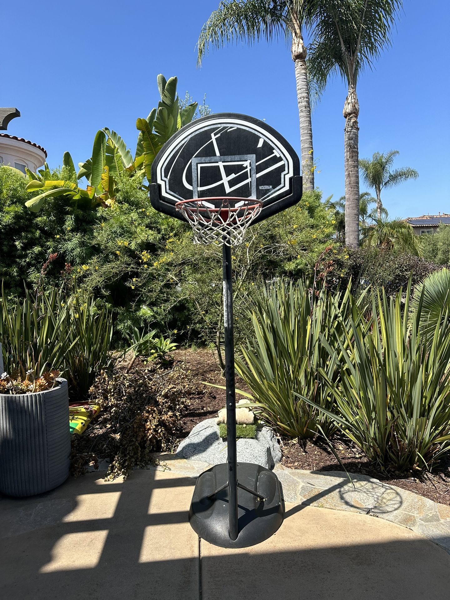 Adjustable Basketball Hoop  Free