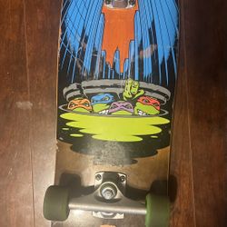Rare TMNT Santa Cruz Skateboard 