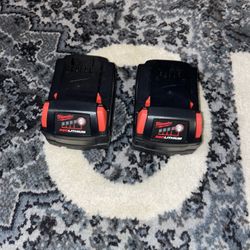 Milwaukee M18 (5 Ah) Batteries 