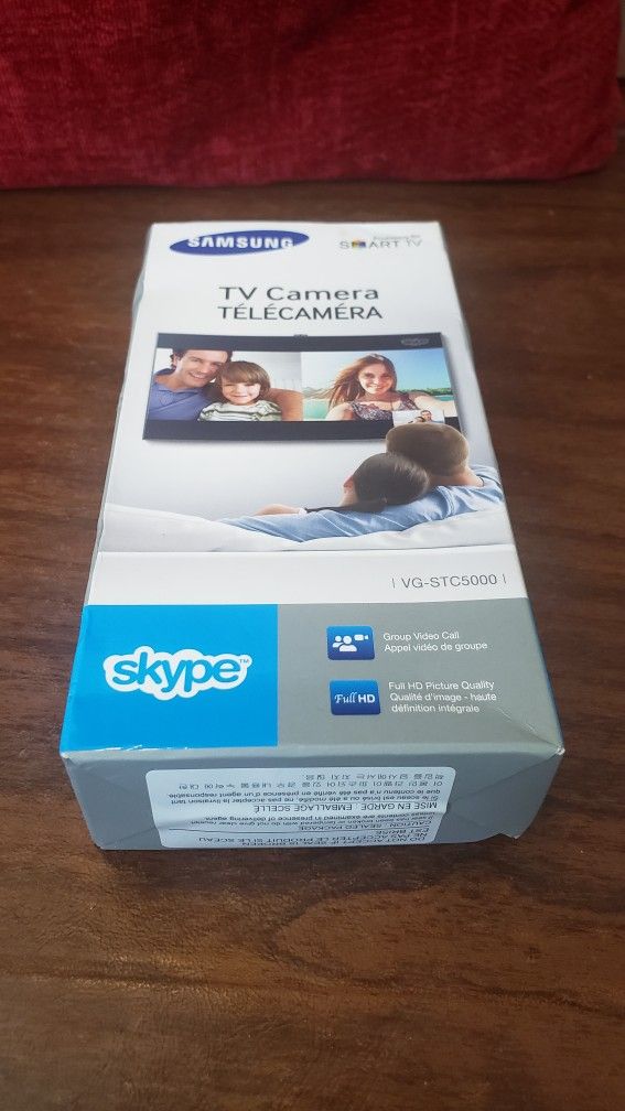 Samsung smart TV Camera for skype zoom and video calls zoom VG-STC5000 New & SEALED