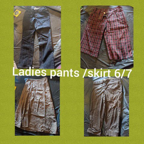Ladies Pants Size 6/7