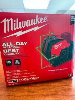 Milwaukee new laser M12