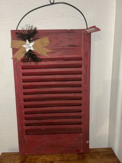 New Farmhouse Holiday Photo/Card Holder