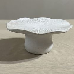 Mushroom ceramic pedestal decoration figurine rare unique
