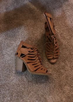 Tan sandals