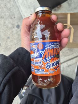 Limited Edition Snapple Glass Bottle