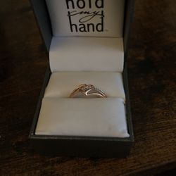 10 K Rose Gold Promise Ring 