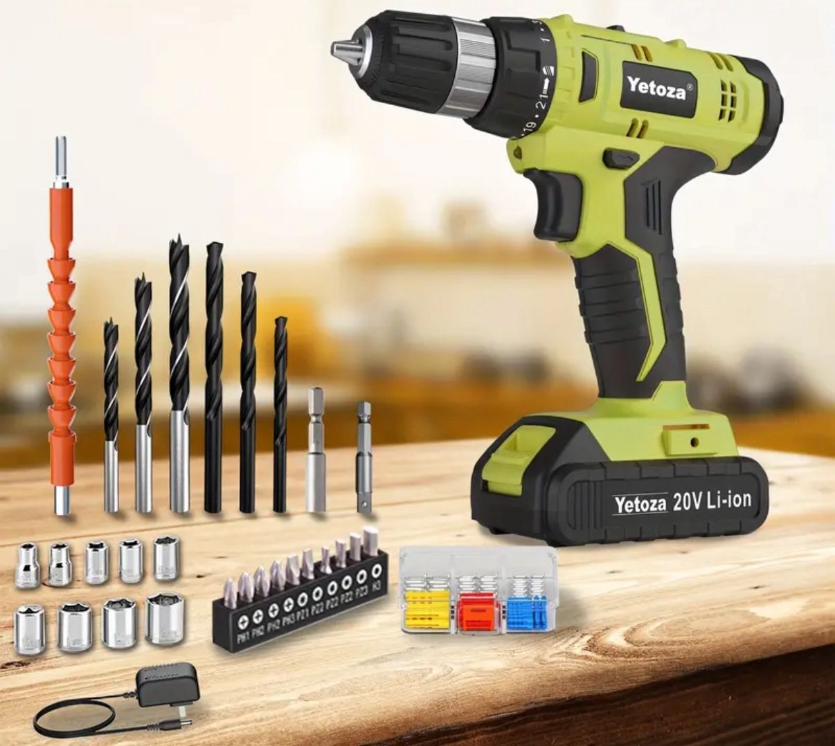 20V Cordless Drill Set
