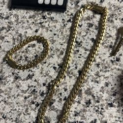 Jaxxon Chain And Bracelet 
