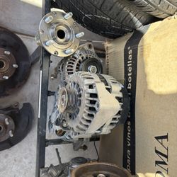 Chevy Alternator And Mirror 