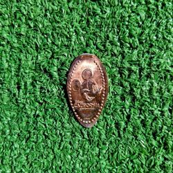 Mickey Mouse Disney California & Disneyland Elongated Pressed Penny Coin EUC