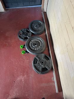 Weights (Plates w/ 1 inch center hole)