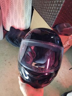 HJC Full Face Helmet Black Snell DOT XXS