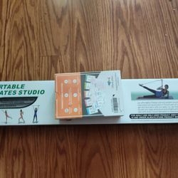 Pilates Cards And Resistance Bands, mat