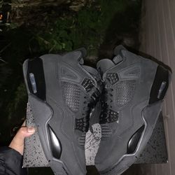Jordan 4 Black Cat Size 9 Used OG All