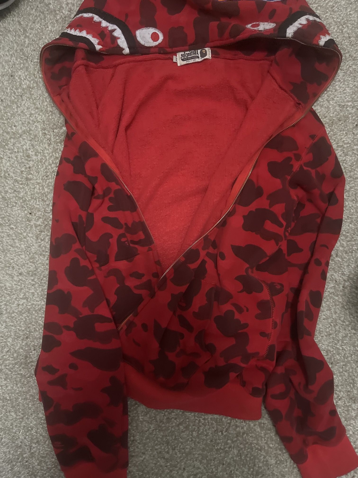 Red Bape Hoodie 