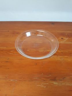 Vintage Clear Glass Pyrex Pie Plate Pan