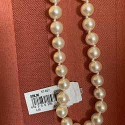 Pearls-white Long 30” Strand