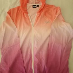 Fila_(adult XL) jacket. Front zipper, side pockets. Great condition. Thanks 