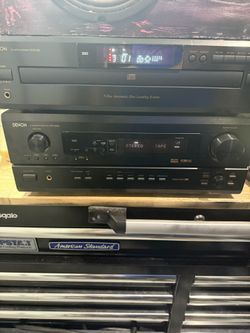 2005 Denon Avr And 5 Disc Cd Player With Remote 