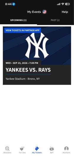 Yankees vs. Rays Tickets 2