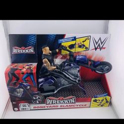 Wwf WWE Undertaker Motor Cycle Mattel 