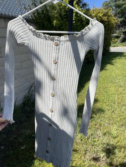 Knit Tan Dress