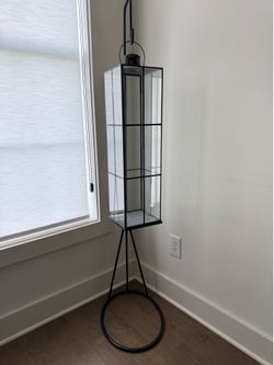 Posh world market indoor outdoor extra large glass lamp