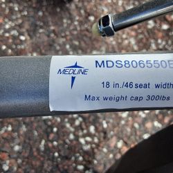 Wheelchair Brand New, 18-in Seat