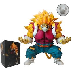 Golden Great Ape Cumber (also known as Kanba) action figure from the Dragon Ball Heroes series