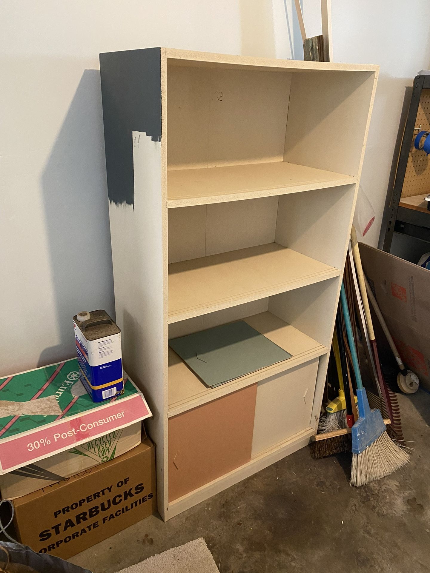 FREE - Storage Shelving - Not Pretty But Very Functional!