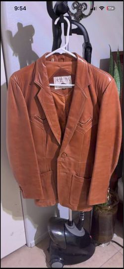 Men’s Vintage 70’s Leather Jacket