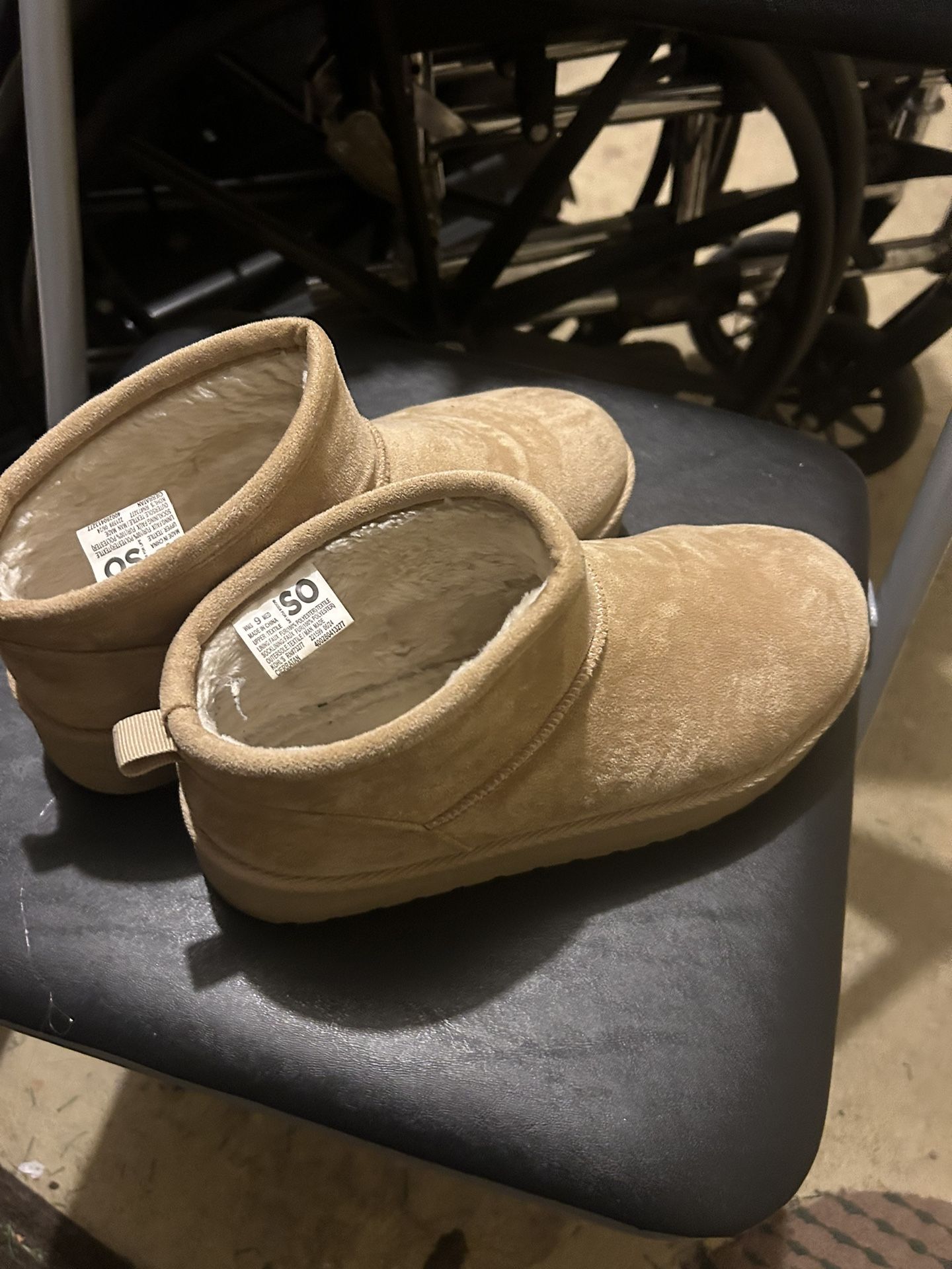 Ugg High Top Shoes Soft Light Brown