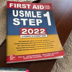 USMLE STEP 1 First Aid 2022