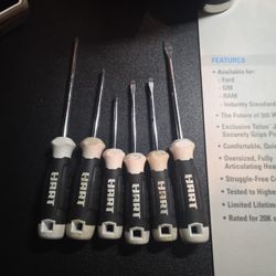 HART SCREW DRIVER SET