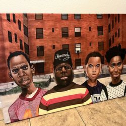 Hip Hop Legends Art Canvas 