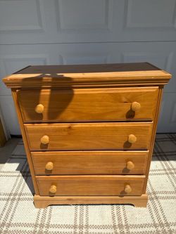 Wood dresser