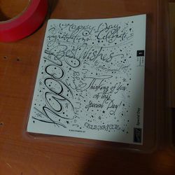 Stampin Up (Special Day) Stamp ...NEW....