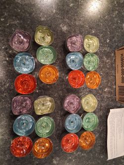 Floating gel tealight candlle refills 24 piece (vintage) new in box